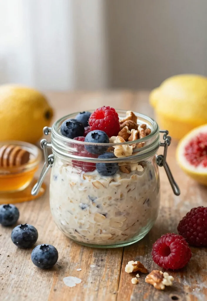 19 Brunch at Home Ideas for a Relaxed Weekend - 4. Overnight Oats 1