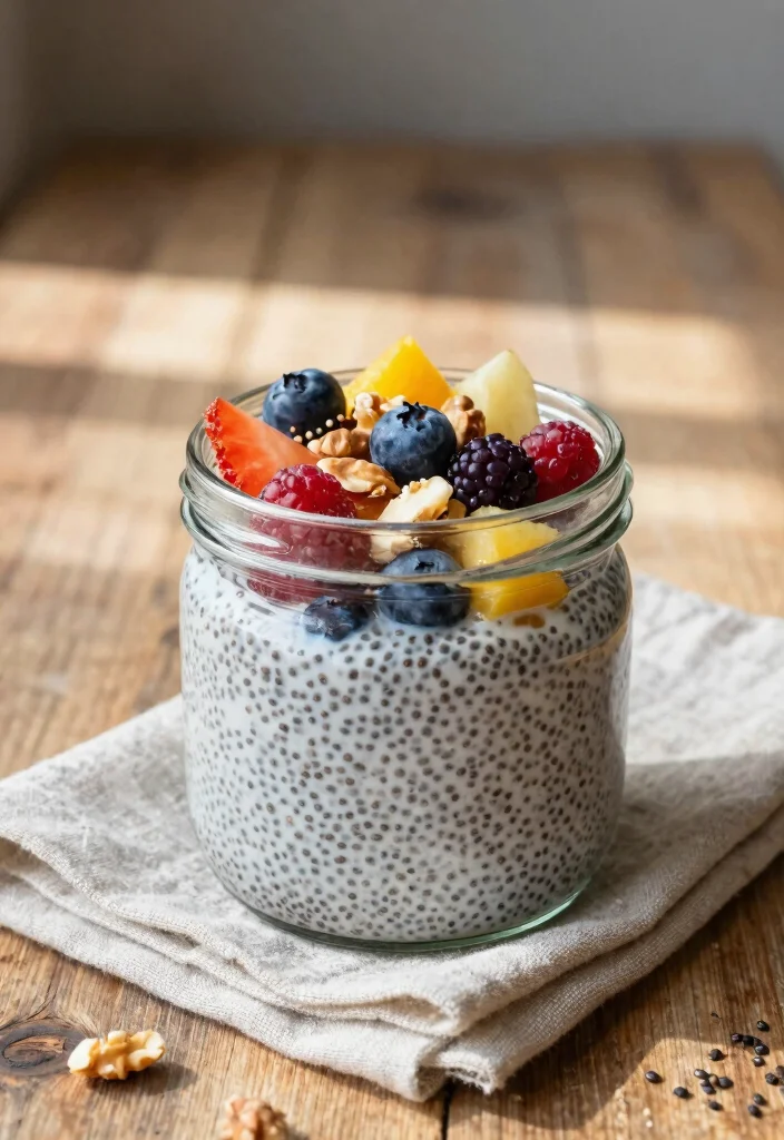 19 Brunch at Home Ideas for a Relaxed Weekend - 6. Chia Seed Pudding 1