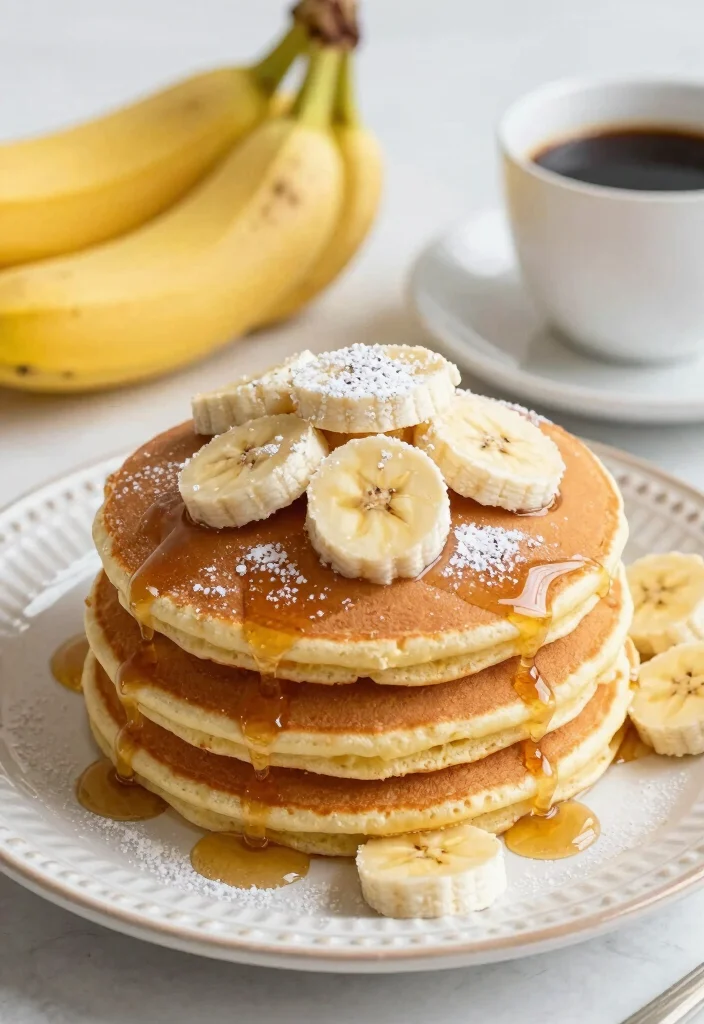 20 At-Home Brunch Ideas That Feel Special but Effortless - 10. Banana Pancakes 1