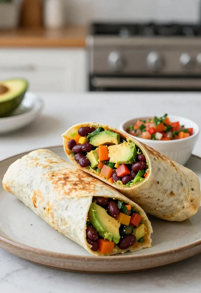 20 At-Home Brunch Ideas That Feel Special but Effortless - 17. Vegan Breakfast Burritos 1