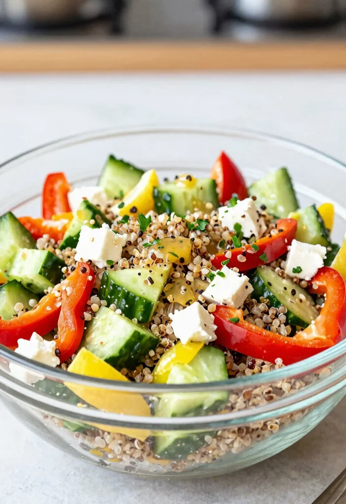 20 At-Home Brunch Ideas That Feel Special but Effortless - 18. Quinoa Salad with Lemon Vinaigrette 1