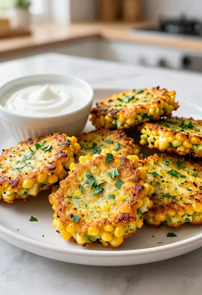 20 At-Home Brunch Ideas That Feel Special but Effortless - 19. Corn & Zucchini Fritters 1