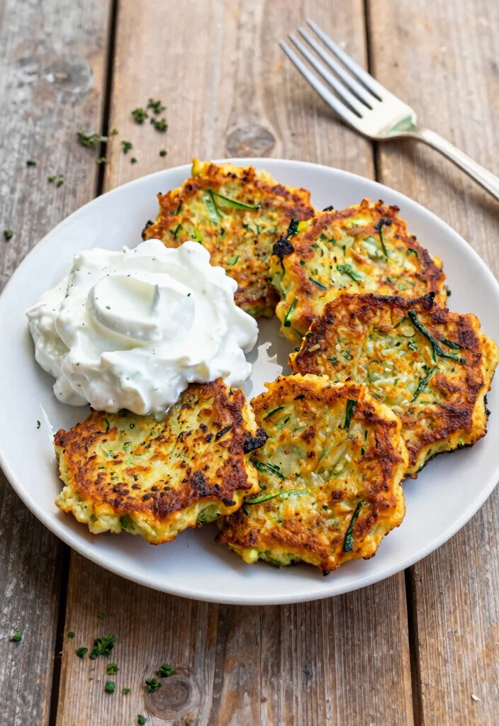 20 Brunch Ideas at Home That Are Simple and Stylish - 15. Zucchini Fritters 1