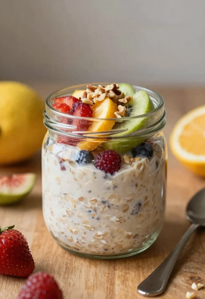 20 Easy Brunch Food Ideas for Busy Mornings - 13. Overnight Oats 1