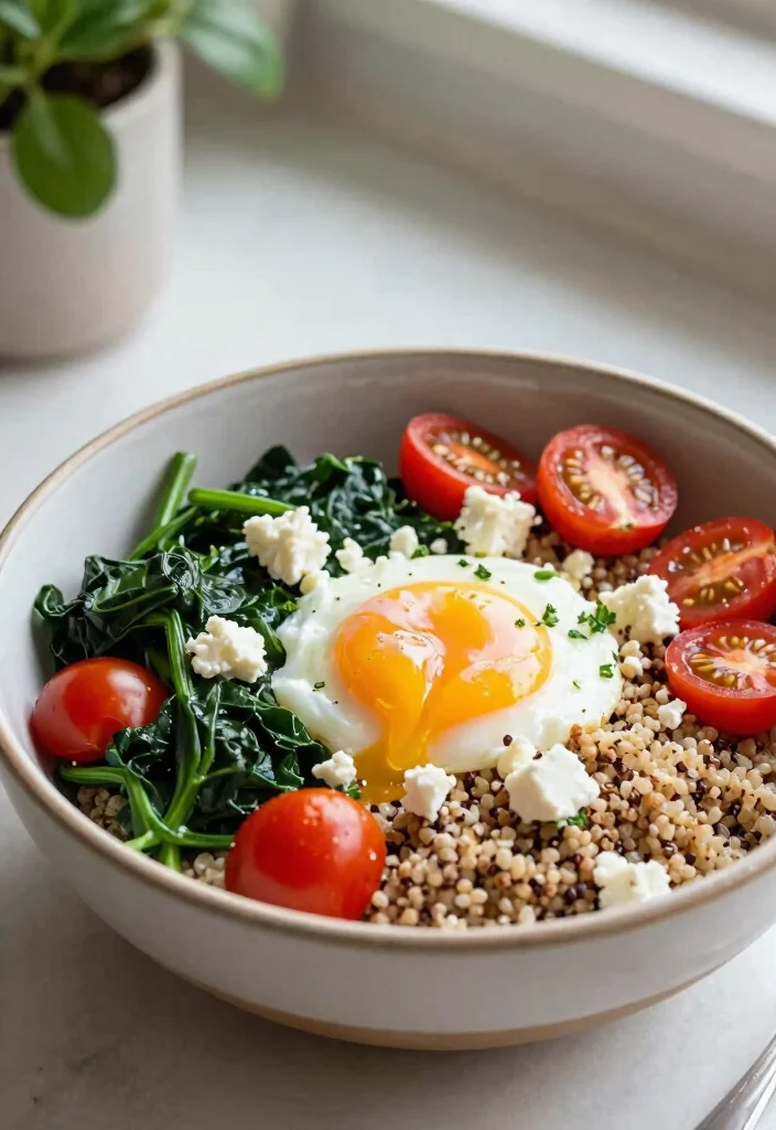 20 Easy Brunch Food Ideas for Busy Mornings - 6. Quinoa Breakfast Bowl 1