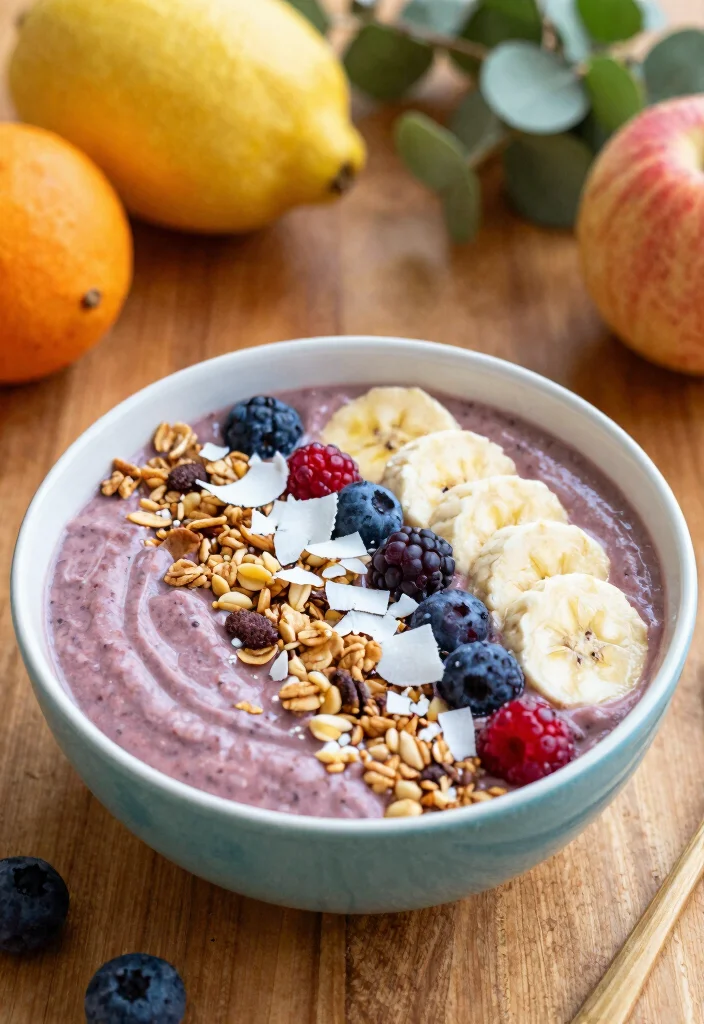 20 Easy Brunch Food Ideas for Busy Mornings - 7. Smoothie Bowl 1