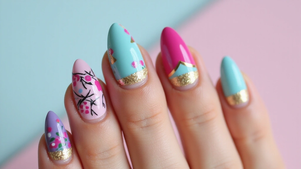 30 Colorful Acrylic French Tip Nail Ideas for Vibrant Twists - The Nail Hair Diary