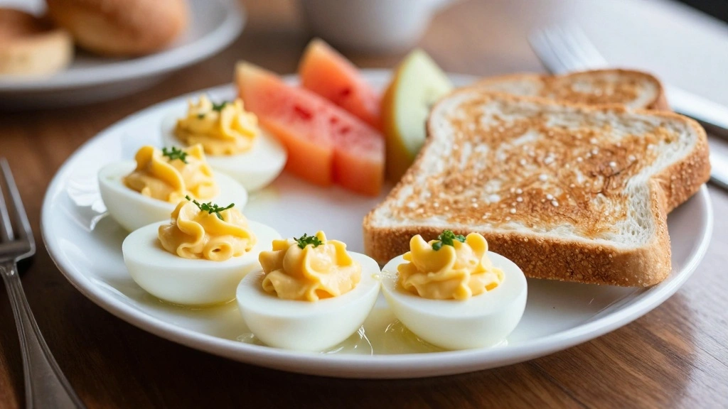 Breakfast Deviled Eggs Recipe Protein Packed - Step 7: Serve and Enjoy 1