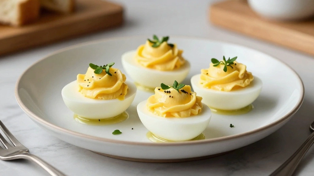 Breakfast Deviled Eggs Recipe Protein Packed