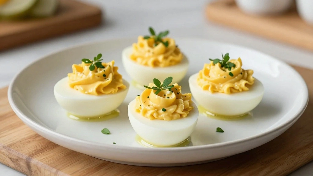 Crab Deviled Eggs Recipe Rich and Elegant