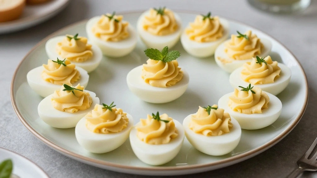Deviled Eggs with Relish Classic and Tangy - Step 8: Serve the Eggs 1