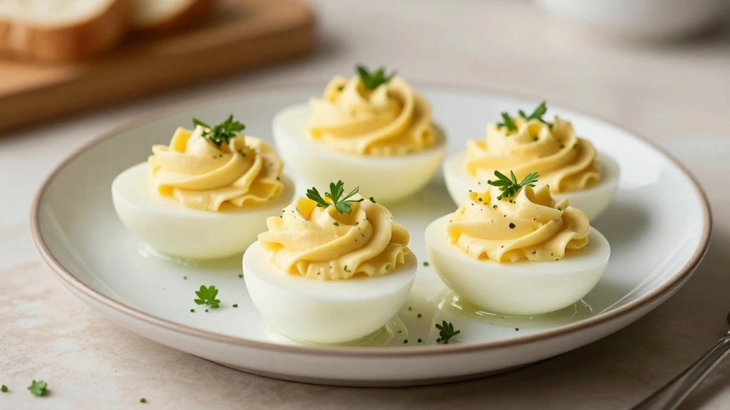 Dill Deviled Eggs Recipe Fresh and Creamy