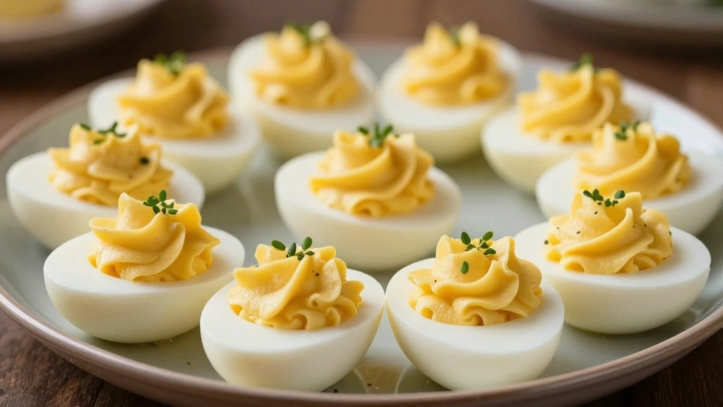 Fancy Deviled Eggs Recipe That Impresses Guests - Step 8: Serve and Enjoy 1