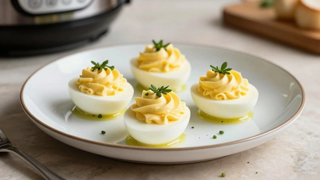 Instant Pot Deviled Eggs Recipe Easy and Fast