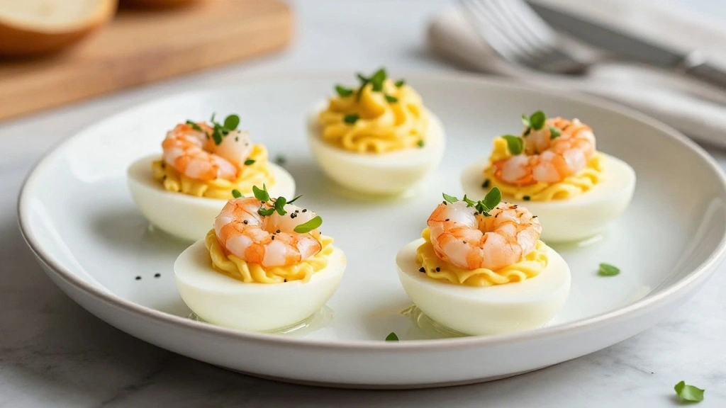 Shrimp Deviled Eggs Recipe Elegant and Savory