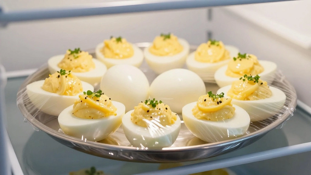 Smoked Salmon Deviled Eggs Recipe Fancy and Creamy - Step 7: Chill Before Serving 1