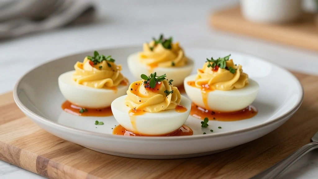 Spicy Deviled Eggs Recipe with Bold Heat