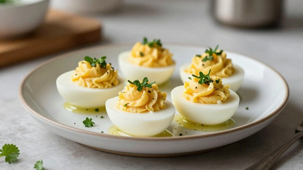 Sweet Deviled Eggs Recipe with a Unique Twist