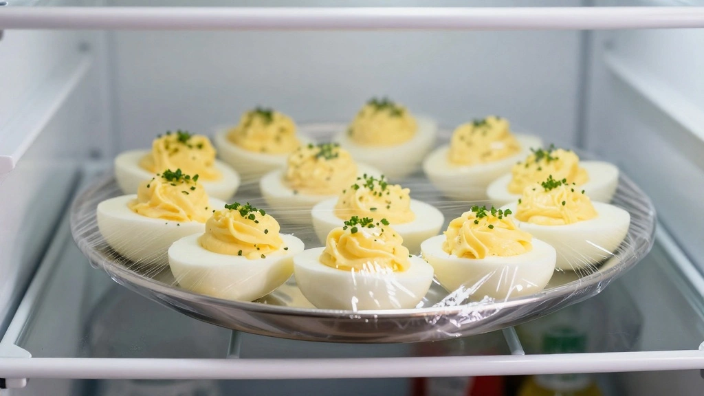 Traditional Deviled Eggs Recipe Old Fashioned - Step 7: Chill Before Serving 1