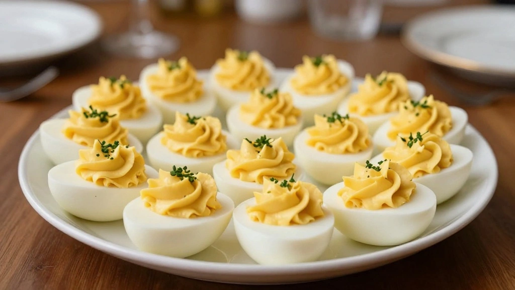 Traditional Deviled Eggs Recipe Old Fashioned - Step 8: Serve and Enjoy 1