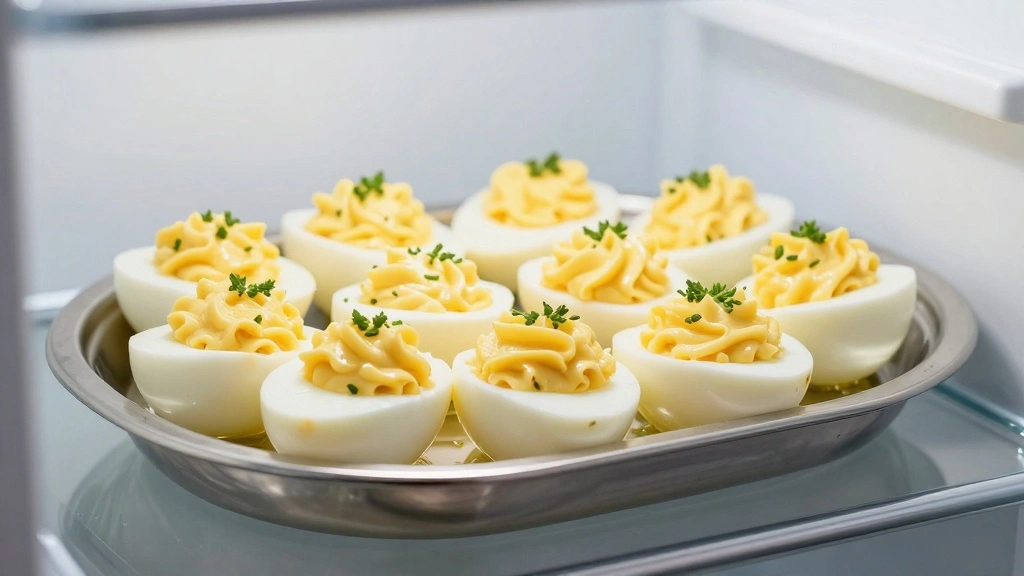 Turkey Deviled Eggs Recipe High Protein - Step 7: Chill Before Serving 1