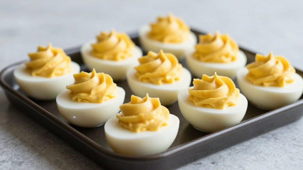 Turkey Deviled Eggs Recipe High Protein - Step 8: Serve and Enjoy 1