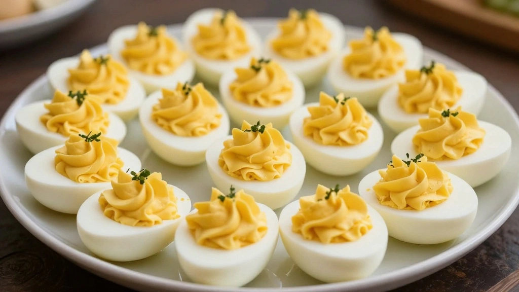 Vegan Deviled Eggs Recipe Plant Based and Creamy - Step 8: Serve and Enjoy 1
