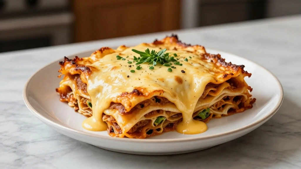 Cheesy Baked Lasagna Recipe