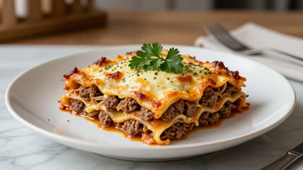Classic Ground Beef Lasagna Recipe