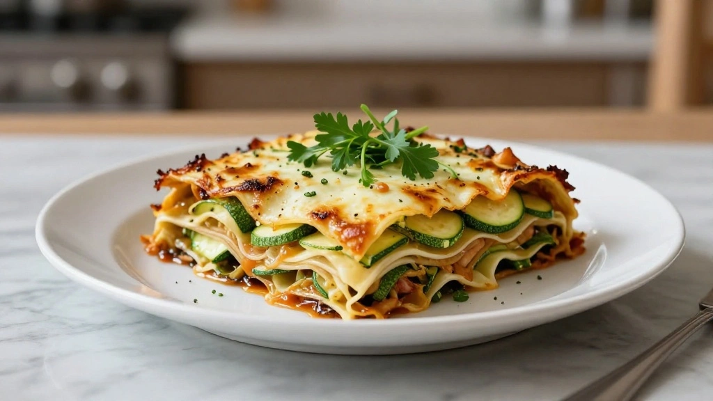 Low-Carb Healthy Zucchini Lasagna Recipe