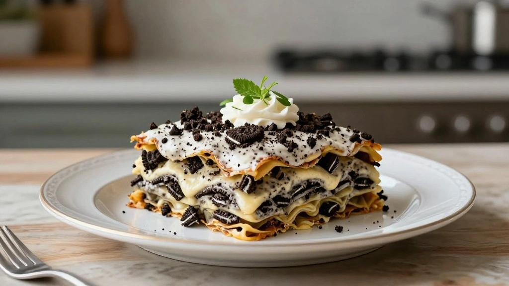 Sweet and Creamy Oreo Lasagna Recipe