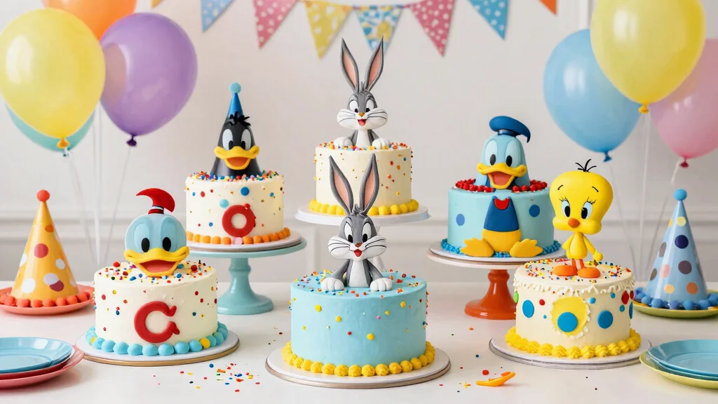 7 Cute Baby Looney Tunes Cake Ideas Fun Colorful and Party Perfect