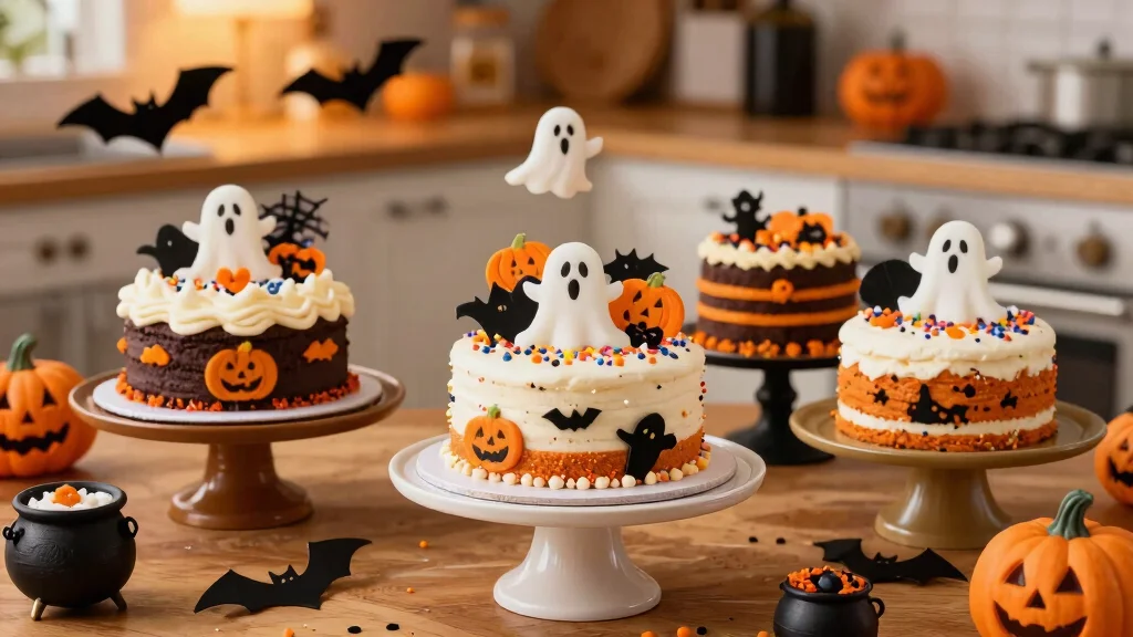 7 Spooky Cute Halloween Baby Shower Cake Ideas Fun and Festive