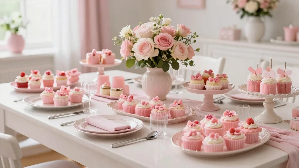 8 Pretty Pink Baby Shower Food Ideas Sweet Cute and Instagram Worthy