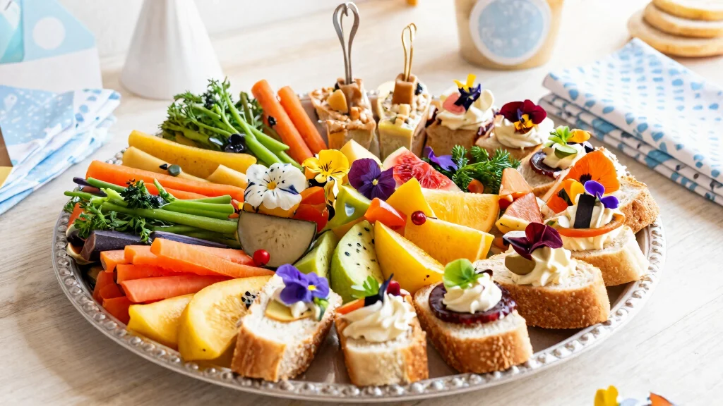 9 Easy Baby Shower Finger Foods Simple Cute and Crowd Pleasing