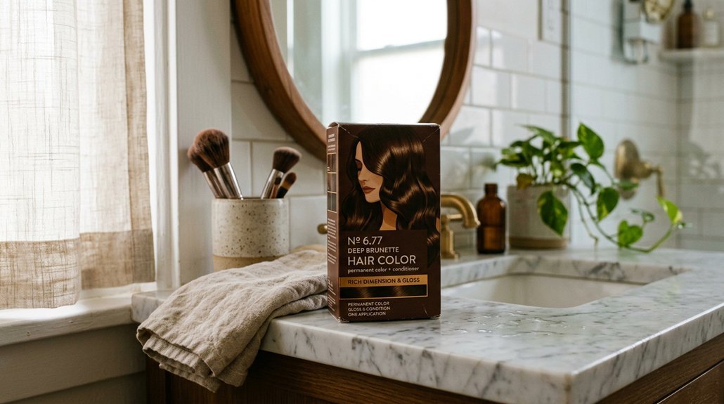 best brunette hair dye selections