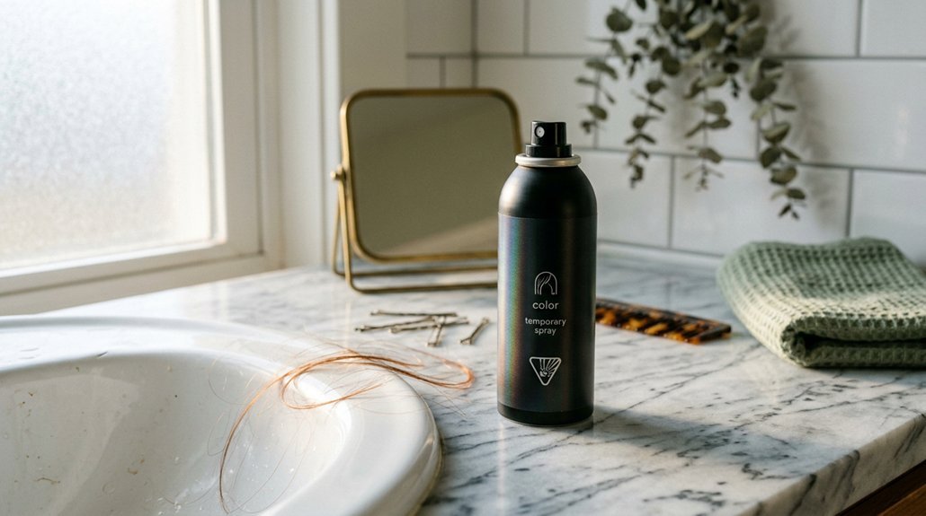 five best temporary hair color sprays