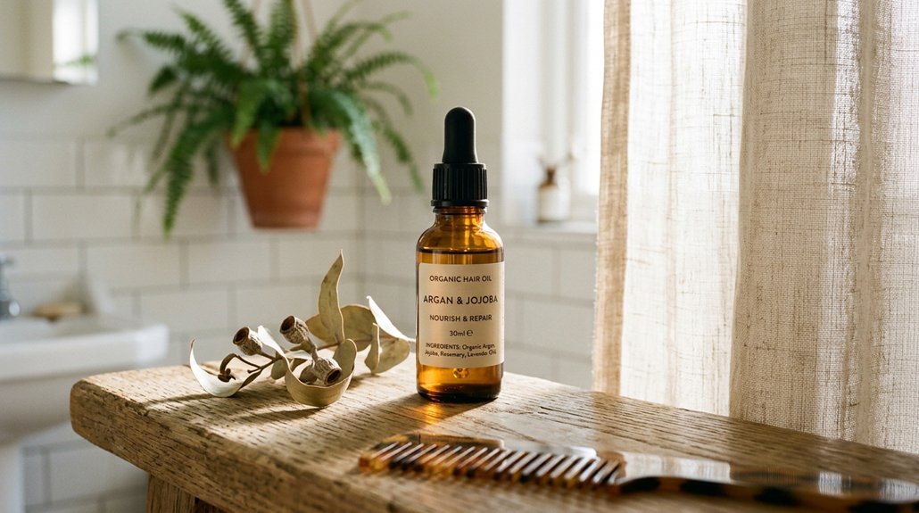 ten best organic hair oils